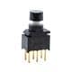 E-Switch 800UDP8P1A1M2RER1BLK