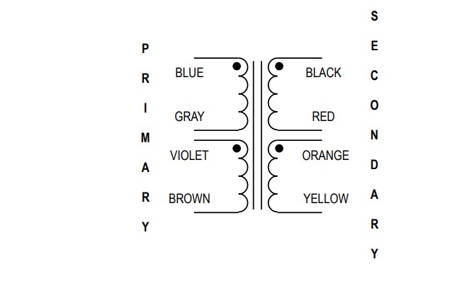 Schematic - Triad Magnetics VPT Toroidal Power Transformers