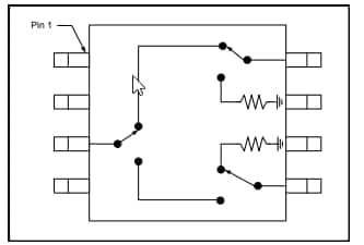Schematic - MACOM MASW Series RF Switches