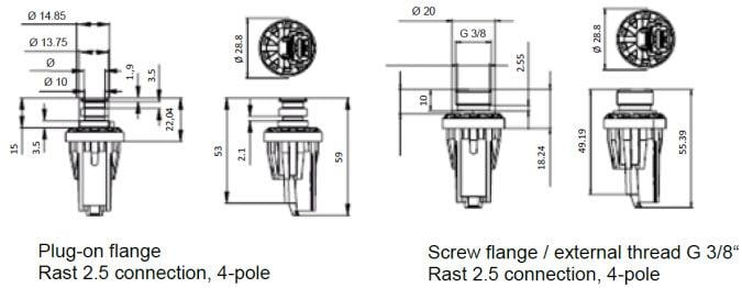 Marquardt Switches Inc 2066.21xx Analog Pressure Sensors