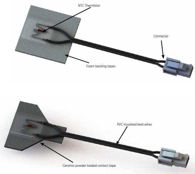 Amphenol Advanced Sensors JS Self-Adhering Surface Temperature Sensors