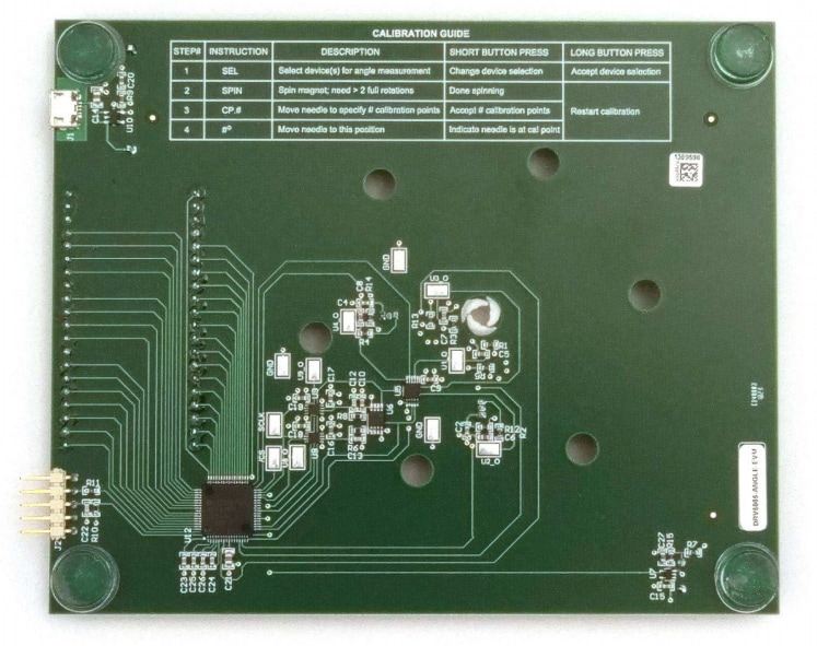 Chart - Texas Instruments DRV5055-ANGLE-EVM Angle Evaluation Module