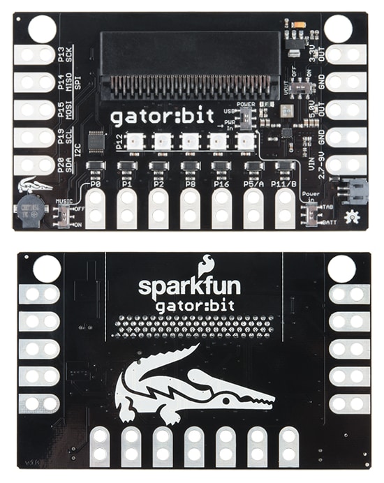 Location Circuit - SparkFun DEV-14484 gator:bit & DEV-15162 gator:bit v2.0