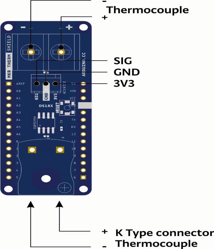 Arduino MKR Therm Shield