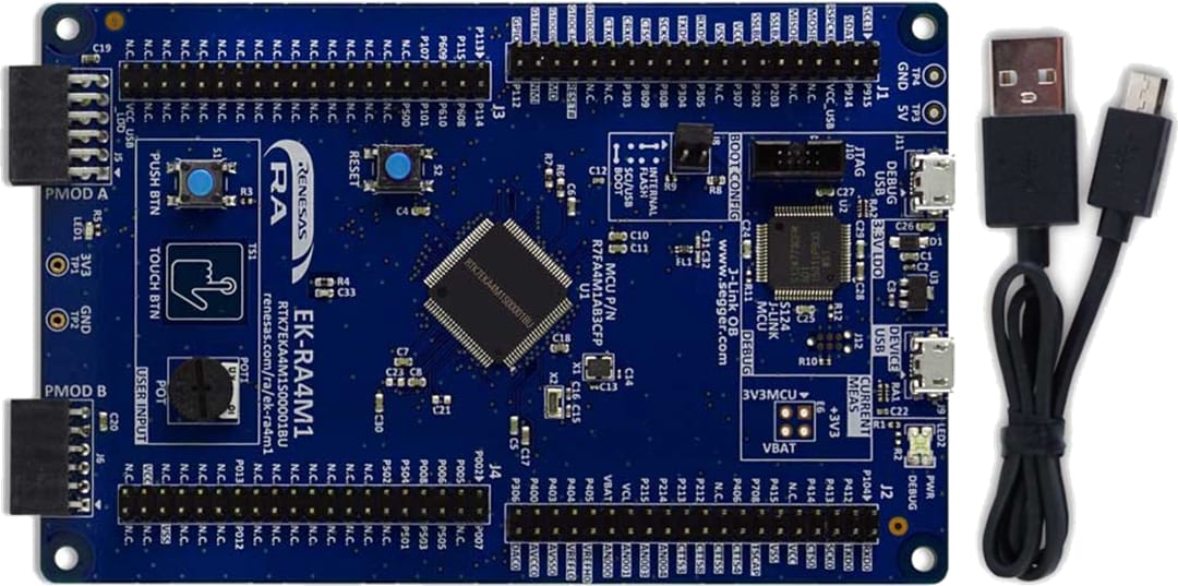 Renesas Electronics EK-RA4M1 Evaluation Kit for RA4M1 MCU Group