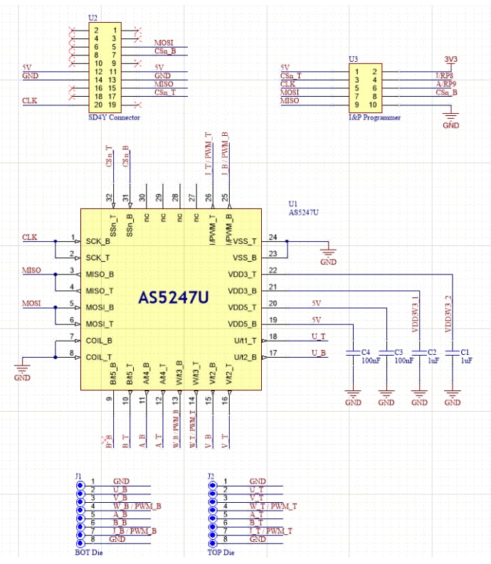ams OSRAM AS5247U Socket Board