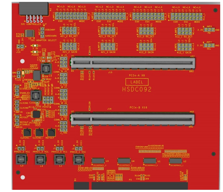 Texas Instruments DS160PR412-421EVM Evaluation Module