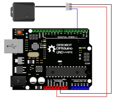 Schematic - DFRobot SEN0433 Vibration Sensor Module for Arduino