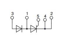 Block Diagram - IXYS MCNA75PD2200TB High-Voltage Thyristor Modules