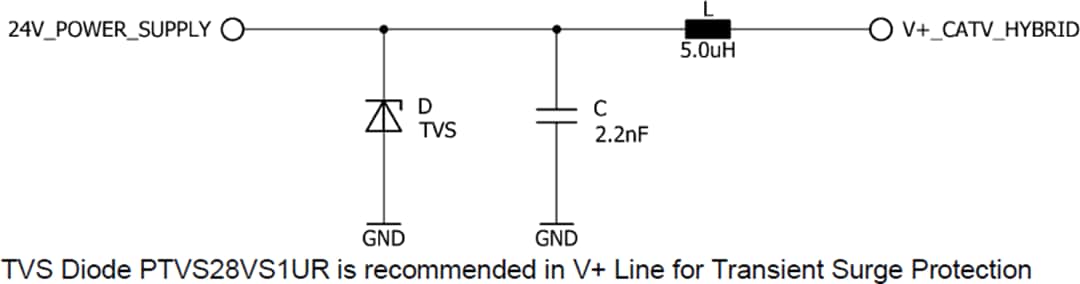 Application Circuit Diagram - Qorvo QPA3359 Push-Pull Amplifier
