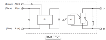 Block Diagram - Carlo Gavazzi RM1E Solid State Relays