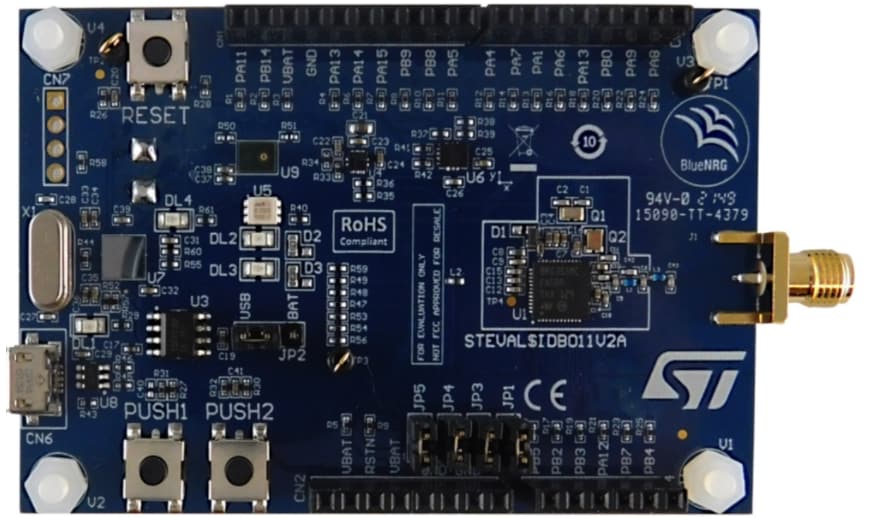 STMicroelectronics STEVAL-IDB011V2 Bluetooth Evaluation Platform