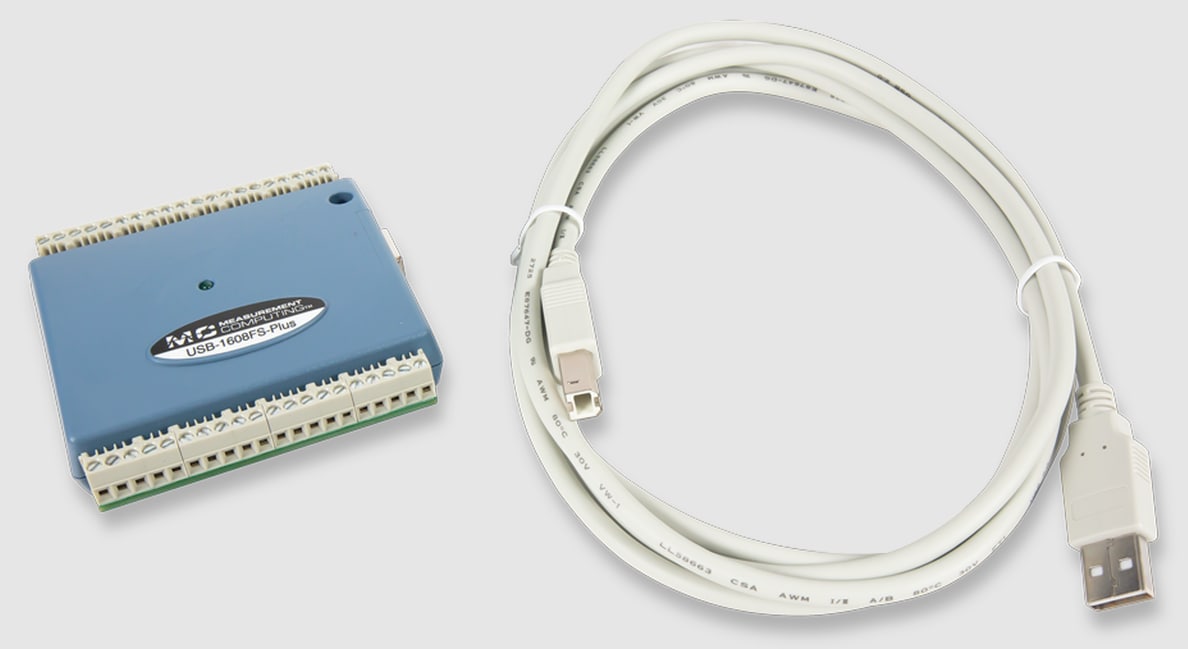 Digilent MCC USB-1608FS-Plus Simultaneous USB DAQ Device