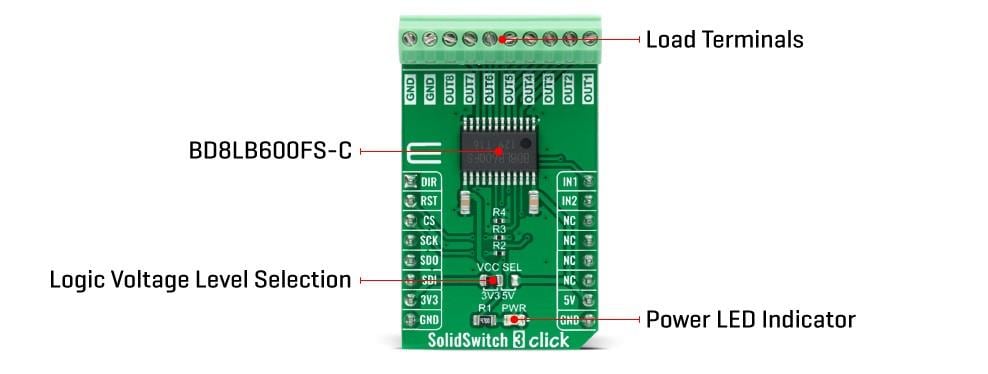 Mikroe SolidSwitch 3 Click