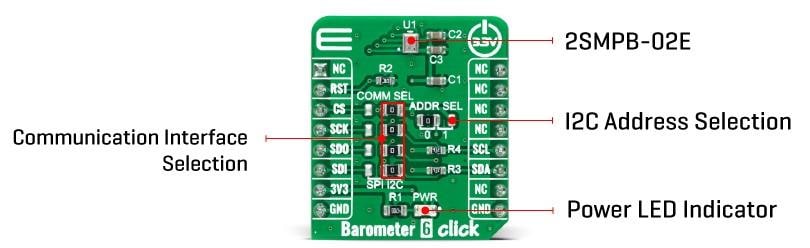 Mikroe Barometer 6 Click