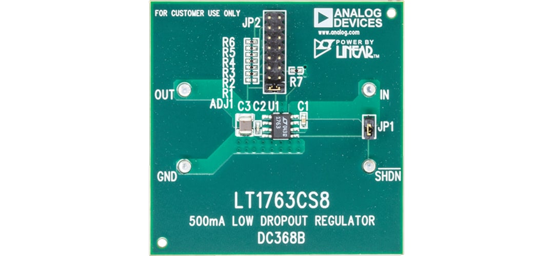 Analog Devices Inc. LT1763 Demo Board DC368B