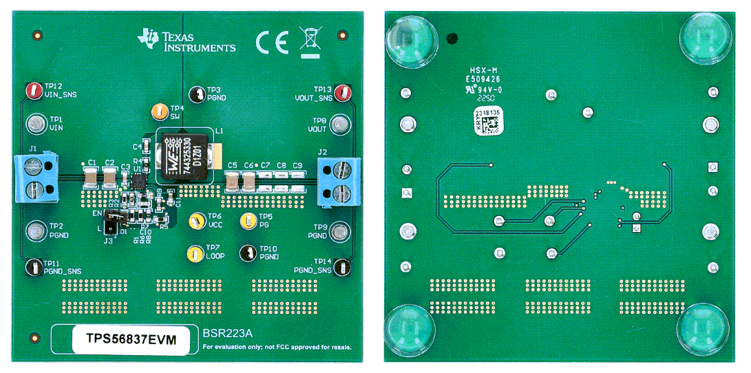 Texas Instruments TPS56837EVM Evaluation Module