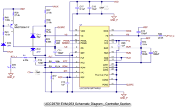 Schematic - Texas Instruments UCC28781EVM-053 Evaluation Module