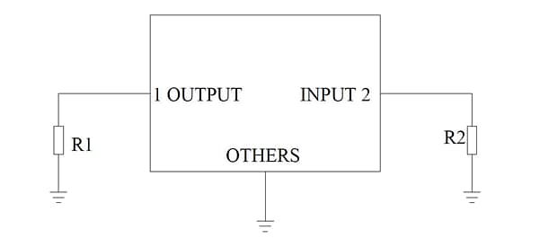 Application Circuit Diagram - Abracon AFII-LW SMD SAW Filters
