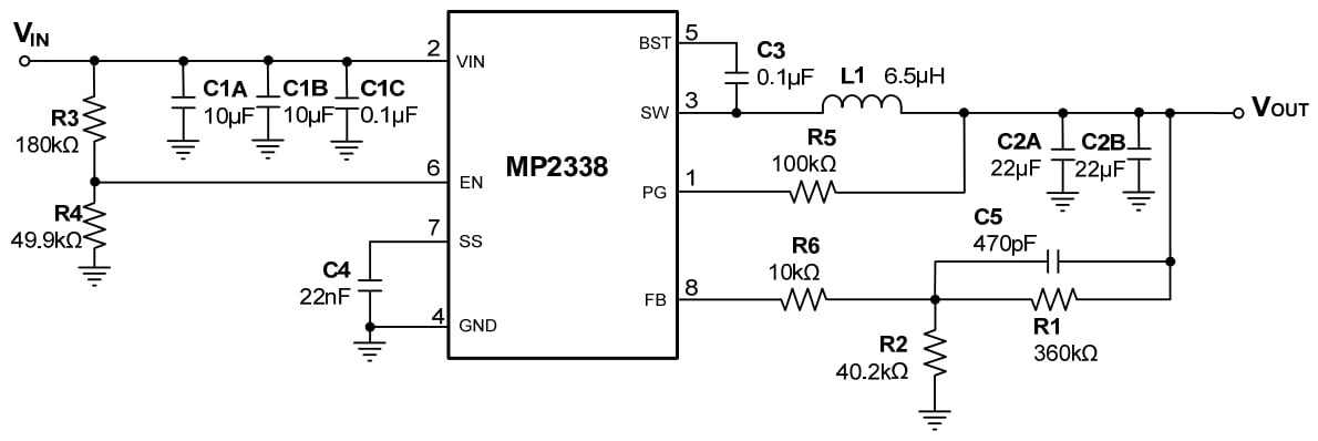 Monolithic Power Systems (MPS) EV2338-TL-00A Evaluation Board