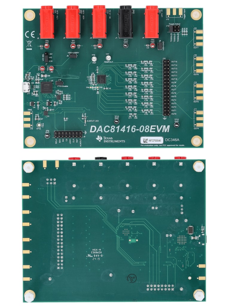 Texas Instruments DAC81416-08EVM Evaluation Module