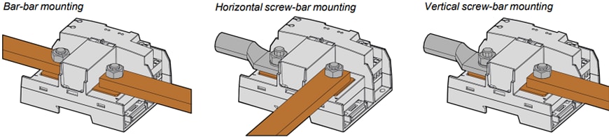 Mechanical Drawing - Carlo Gavazzi DCM1 DC Energy Meters with Ethernet
