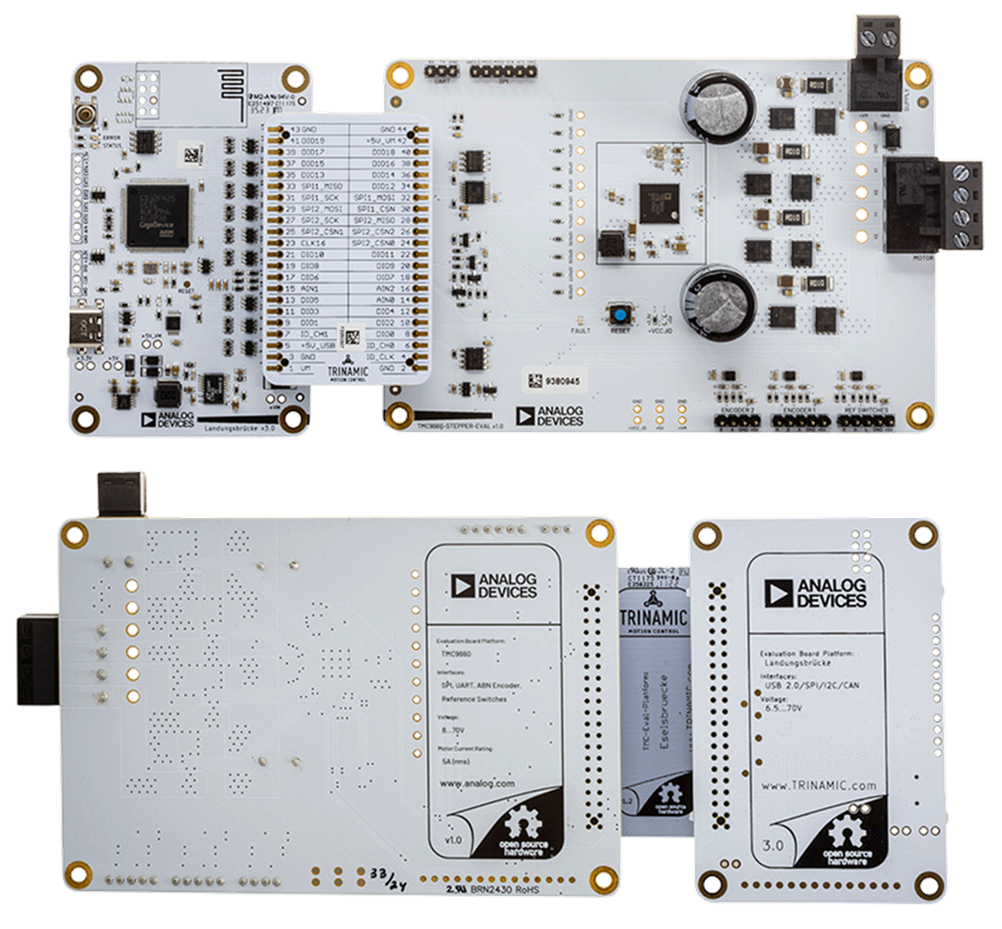 Analog Devices Inc. TMC9660-3PH-EVKIT & TMC9660-STP-EVKIT Eval Kits