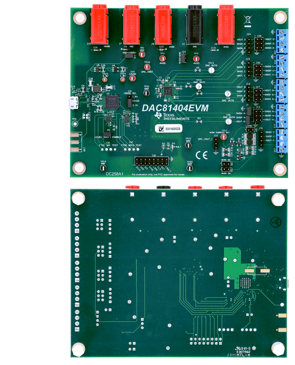 Texas Instruments DAC81404EVM Evaluation Module