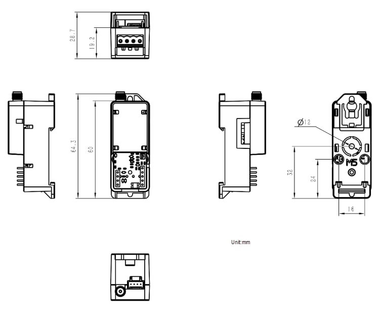 M5Stack A152-US915 Atom DTU LoRaWAN-US915