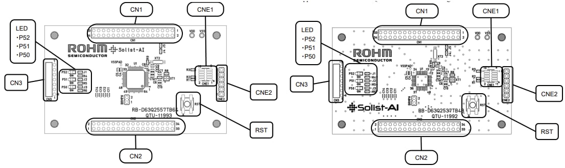 ROHM Semiconductor RB-D63Q2537 & RB-D63Q2557 Reference Boards