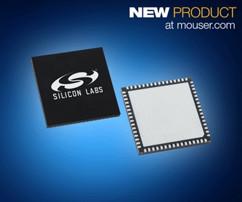 Mouser Now Shipping Silicon Labs' Giant Gecko Series 1 MCUs for Performance-Intensive IoT Applications